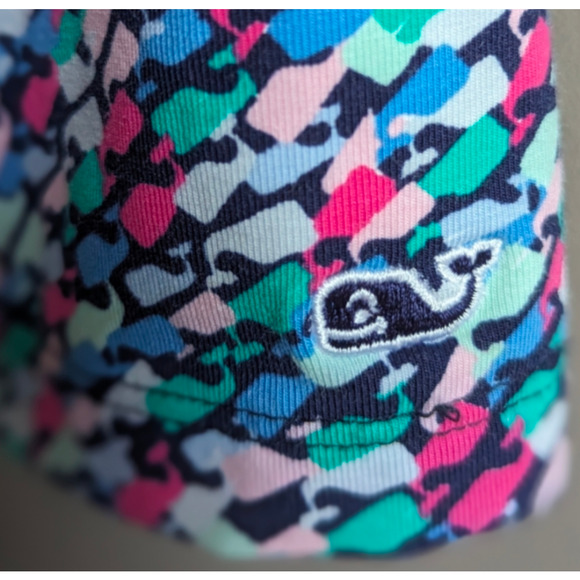 Vineyard Vines Swimming Whales Tisbury Stretch Knit Dress | Girls Size M (10–12) - Picture 8 of 9